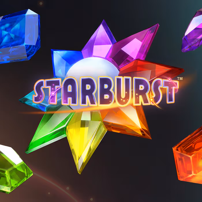 Starburst - Klassischer NetEnt-Slot mit erweiternden Wilds und Re-Spins-Feature
