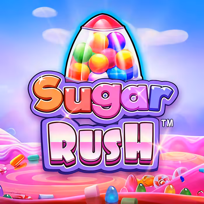 Sugar Rush - Süßigkeiten-Themen-Cluster-Pays-Slot mit progressiven Multiplikatoren